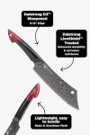 Dalstrong Crixus 8" Chef Knife - V12 Ultra Steel