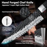 SHAN ZU 8-Inch Japanese Chef Knife, Ultra Sharp