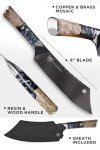Dalstrong Crixus 8-Inch Chef Knife - Black Blade