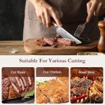 Premium 5.3 Inch Japanese Steak Knife Set of 4