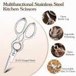 HEZHEN 7-Piece Professional Damascus Knife Set