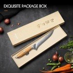 HEZHEN 7.3" Damascus Flex Boning Knife