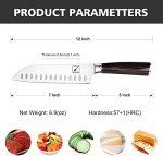 iMarku 7-Inch Japanese Chef Knife - Ultra Sharp