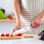 iMarku 7-Inch Japanese Chef Knife - Ultra Sharp