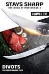 12.5" Dalstrong Shogun Butcher Knife - AUS-10V Steel