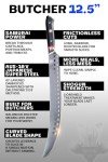 12.5" Dalstrong Shogun Butcher Knife - AUS-10V Steel