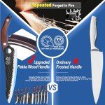XYJ Professional High-Carbon Steel Knife Set