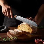 67-Layer Japanese VG10 Steel Bread Knife - Shogun Collection