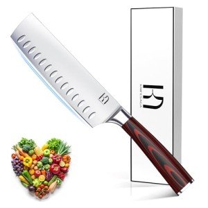 Upgraded Nakiri Chef Knife - 7 Inch Professional