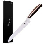 [NAGOMI] 8 inch Serrated Bread Knife - Seki, Japan