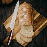 [NAGOMI] 8 inch Serrated Bread Knife - Seki, Japan