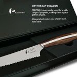 [NAGOMI] 8 inch Serrated Bread Knife - Seki, Japan