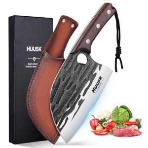 Japanese Chef Knife - Huusk Upgraded Meat Cleaver