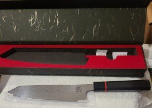 KATSU 8-inch Kiritsuke Chef Knife - Damascus