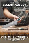Dalstrong Valhalla 2-Piece Chef & Paring Knife Set