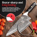 YOKASHI 8-Inch Damascus Chef Knife - VG-10 Steel