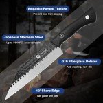 FINTISO 7-Inch Japanese Chef Knife for Meat