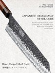 HOSHANHO 9" Kiritsuke Chef Knife - Japanese Steel