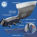 Precision Japanese Butcher Knife with Sheath - 8