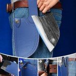 Precision Japanese Butcher Knife with Sheath - 8