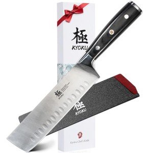 Kyoku Samurai 7" Nakiri Japanese Vegetable Knife