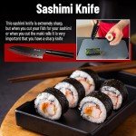 Sushi Making Kit with Upgraded Sashimi Knife
