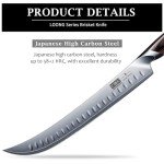HOSHANHO 12-Inch Japanese Carving Knife - Ergonomic Design