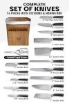 Dalstrong Vanquish 24pc Precision Knife Set