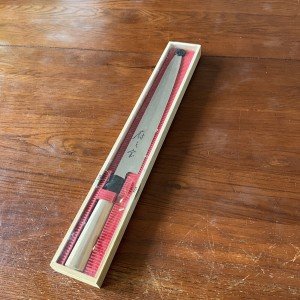 Mercer Culinary 12-Inch Sashimi Knife with Wood Handle