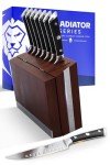 8-Piece Dalstrong Gladiator Steak Knife Set