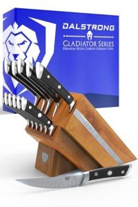 Dalstrong 12-Piece Elite Knife Set with Block