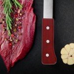 2-Pack Wooden Handles for Sashimi Knives