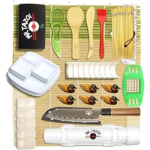 Mr Tazoi 40-Piece Sushi Making Set