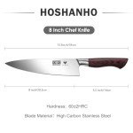 HOSHANHO 8-Inch Super Sharp Chef Knife