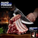 Hand Forged 3-Piece Japanese Butcher Knife Set
