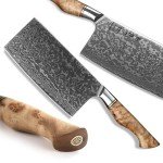 HEZHEN Precision Meat Cleaver for Kitchen Use
