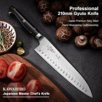 KAWAHIRO 8.27-Inch Japanese Chef Knife - High Carbon Steel