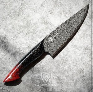 8-Inch Dalstrong Ravenstone Chef Knife - Valhalla Series