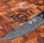 8-Inch Dalstrong Ravenstone Chef Knife - Valhalla Series