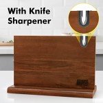 HOSHANHO 14-Inch Double-Sided Magnetic Knife Block