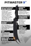 Dalstrong 9-Inch BBQ Pitmaster Meat Knife