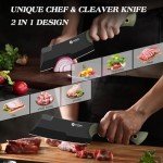 FINTISO 5.5" Butcher Knife with G10 Handle