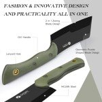 FINTISO 5.5" Butcher Knife with G10 Handle