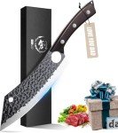 8-Inch Purple Dragon Japanese Butcher Knife