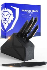 Dalstrong 5-Piece Shadow Black Knife Block Set