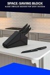 Dalstrong 5-Piece Shadow Black Knife Block Set