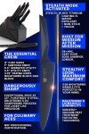 Dalstrong 5-Piece Shadow Black Knife Block Set