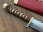 Takeshi Saji Large Damascus Hunting Knife