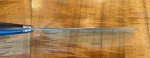 Takeshi Saji Blue Super Hammered Santoku Knife 180mm