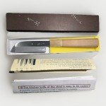 Aritsugu Kuri-Muki Santoku Knife - 195mm